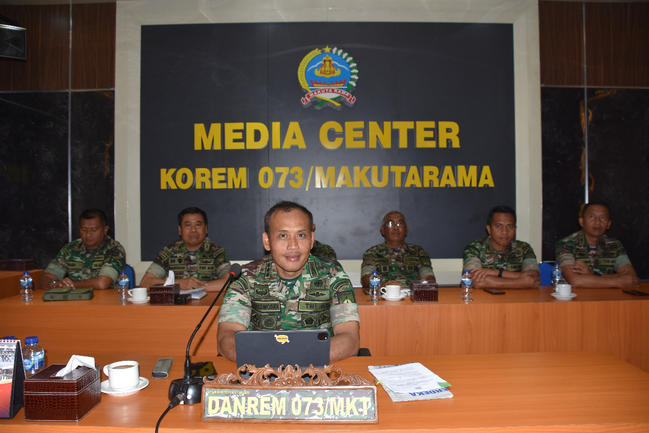 Danrem Ikuti Pelatihan Kehumasan Dan Jurnalistik Unsur Pimpinan TNI AD Tahun 2022